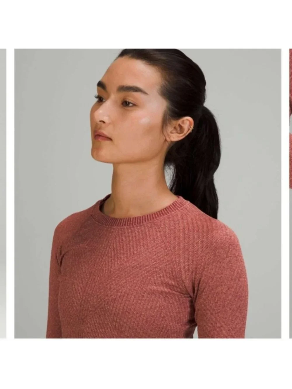 Lululemon Rest Less Pullover Mulled Wine / Pink Savannah